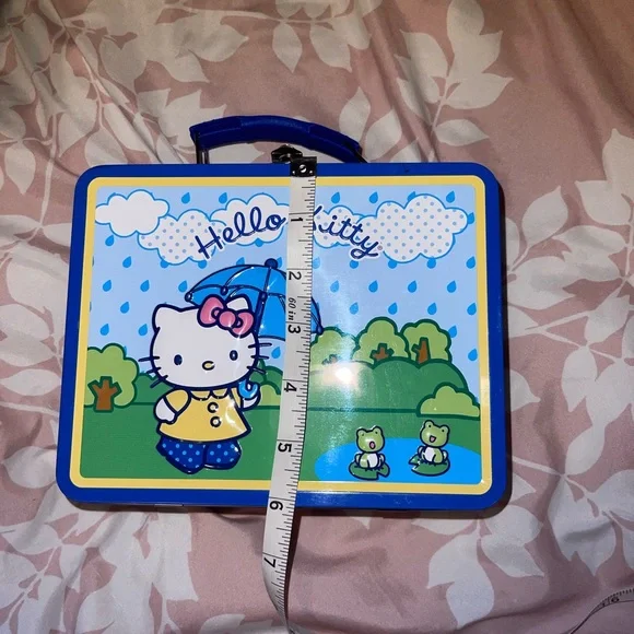 Hello Kitty Lunch Box with Umbrella Design 2007 Sanrio - Picture 7 of 7